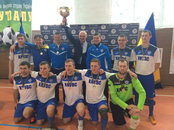 Команда університету по футзалу стала володарем «Кубку Міністра внутрішніх справ України 2016»