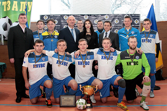 У МВС нагородили переможців «Кубку міністра внутрішніх справ України з футзалу – 2016»