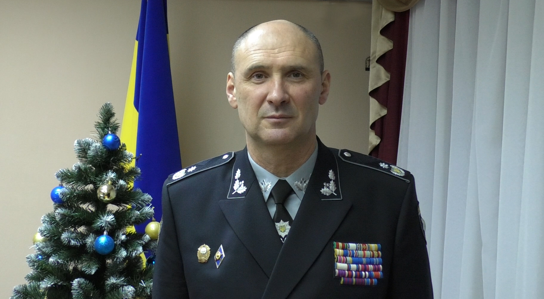 Ректор вітає колектив ХНУВС з Новим роком та Різдвом Христовим