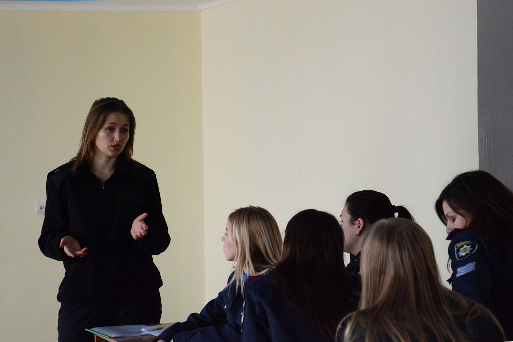 Для курсантів університету проведено тренінгові заняття