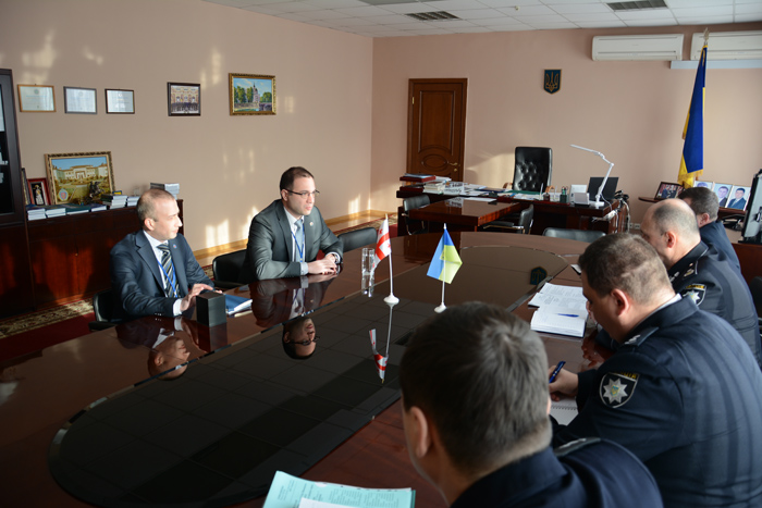 Візит до університету делегації Академії МВС Грузії