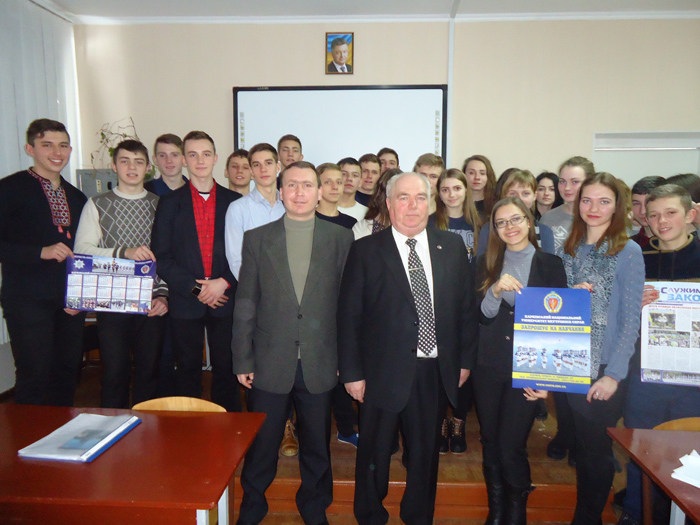 З учнями навчальних закладів Богодухівського району зустрілися представники університету