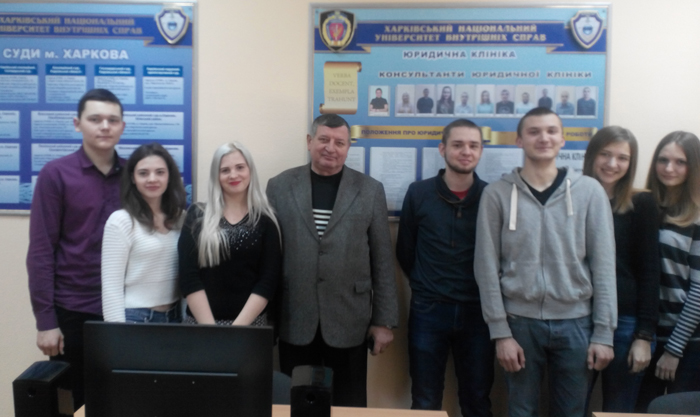 Зустріч зі студентами-консультантами Юридичної клініки університету