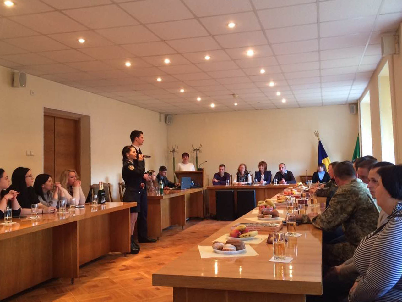 Колектив художньої самодіяльності університету привітав із Днем українського добровольця