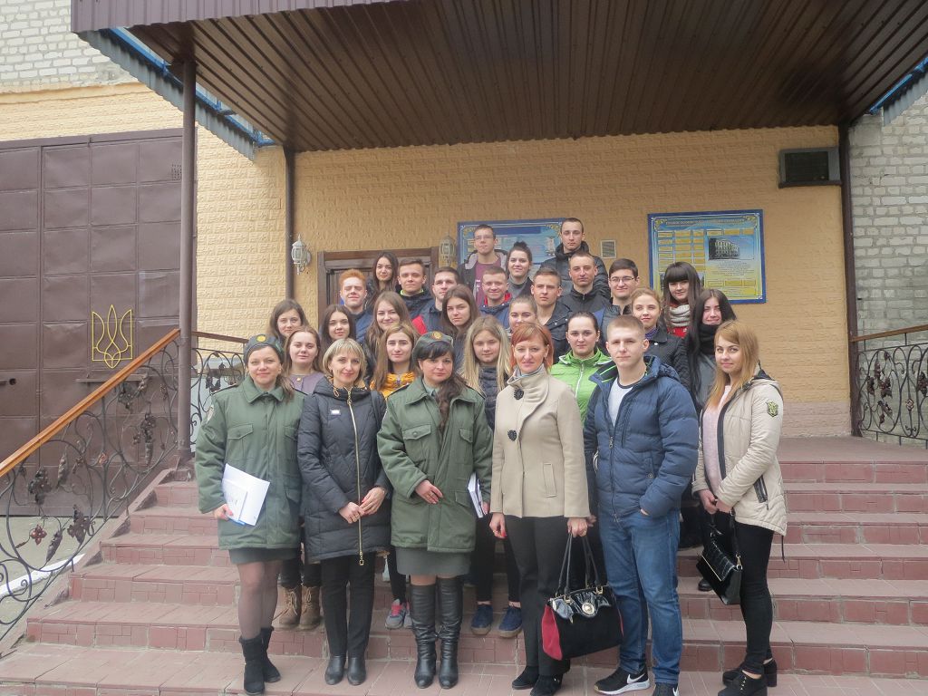 Виїзне заняття студентів у Качанівській виправній колонії № 54