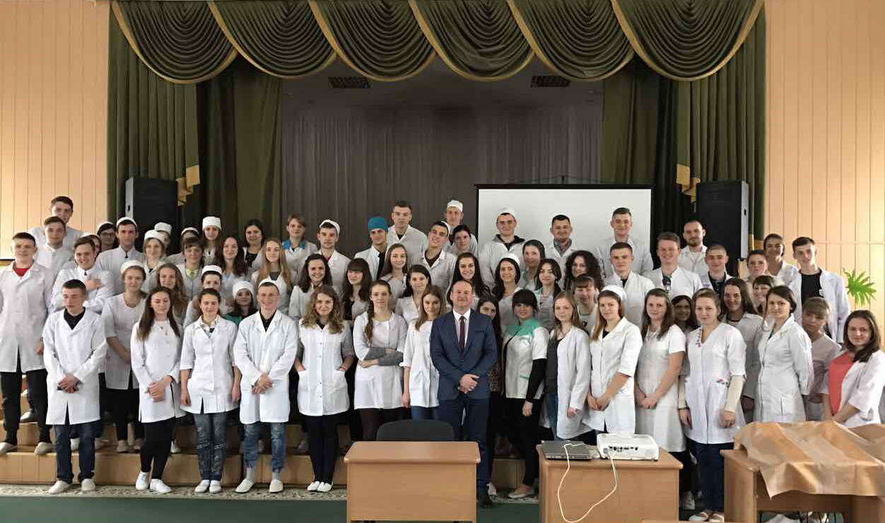 Декан факультету № 1 Олександр Музичук поспілкувався зі студентами Волині