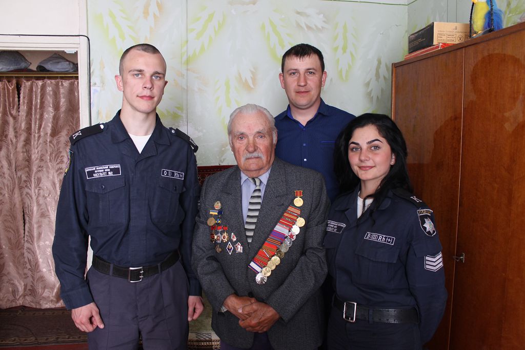 Ректор університету привітав ветеранів з Днем перемоги над нацизмом у Другій світовій війні