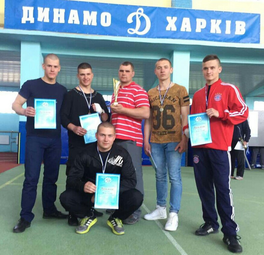 Курсанти університету – призери чемпіонату з	гирьового спорту