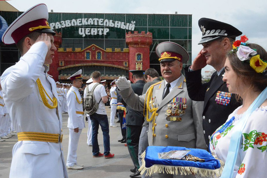 Ректор університету взяв участь в урочистих заходах з нагоди випуску вихованців «Кадетського корпусу»