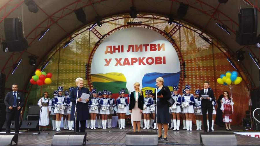 Президент Литовської Республіки відкрила Дні Литви у Харківській області