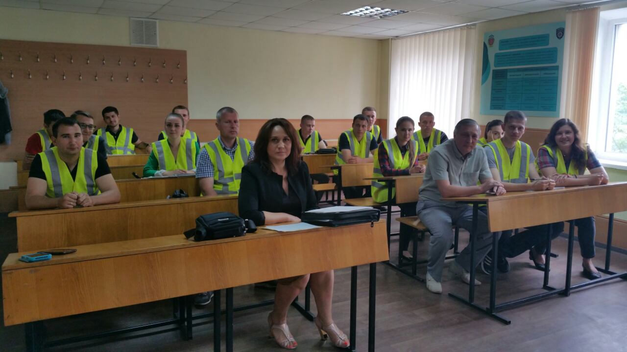 В центрі післядипломної освіти ХНУВС проводяться бінарні заняття для поліцейських