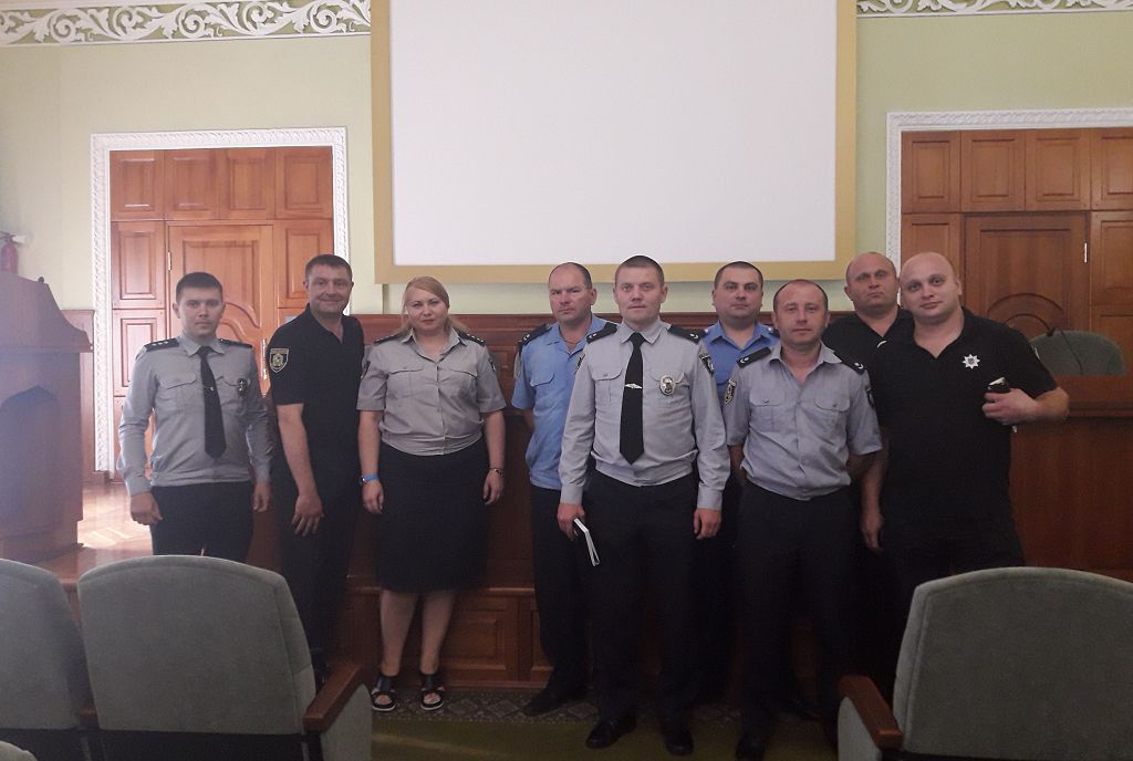 Працівники університету провели семінари-тренінги на базі ГУНП в Харківській області