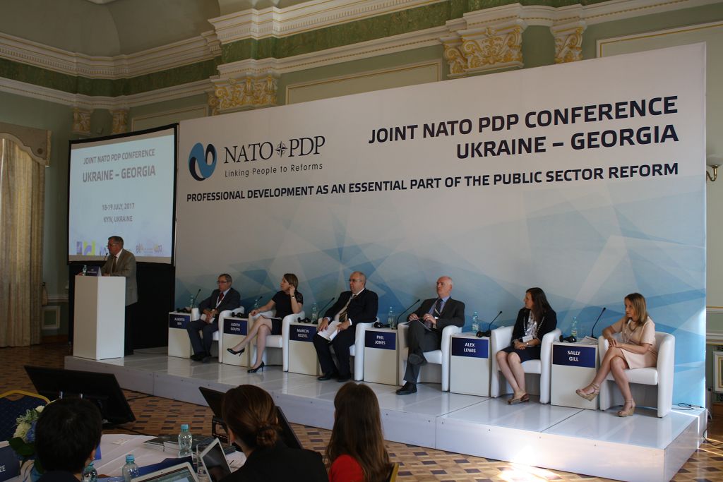 Представники університету взяли участь у спільній конференції програм професійної підготовки НАТО в Україні та Грузії