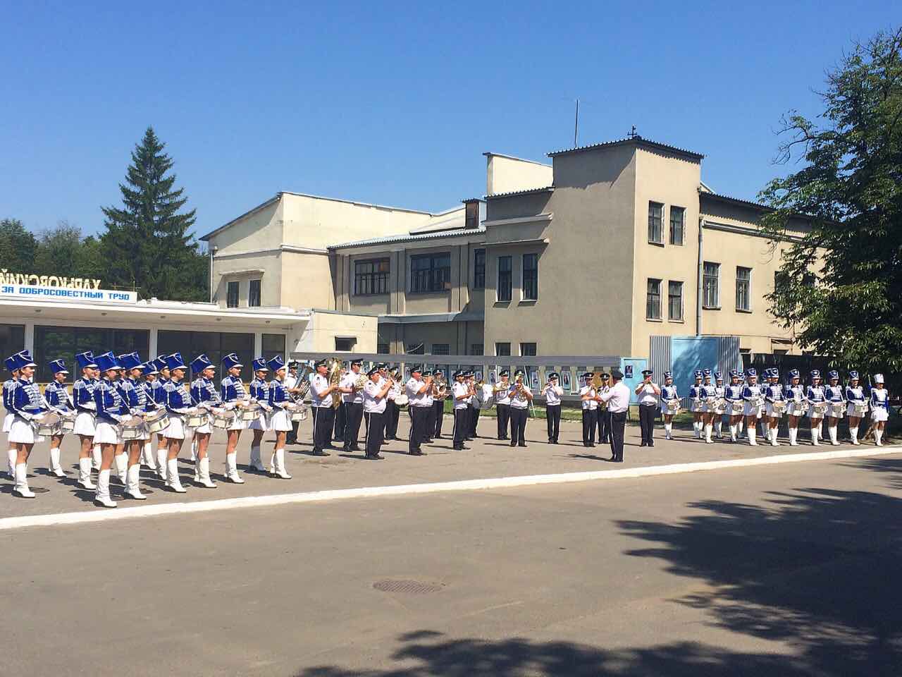 Працівники та курсанти університету взяли участь в урочистих заходах