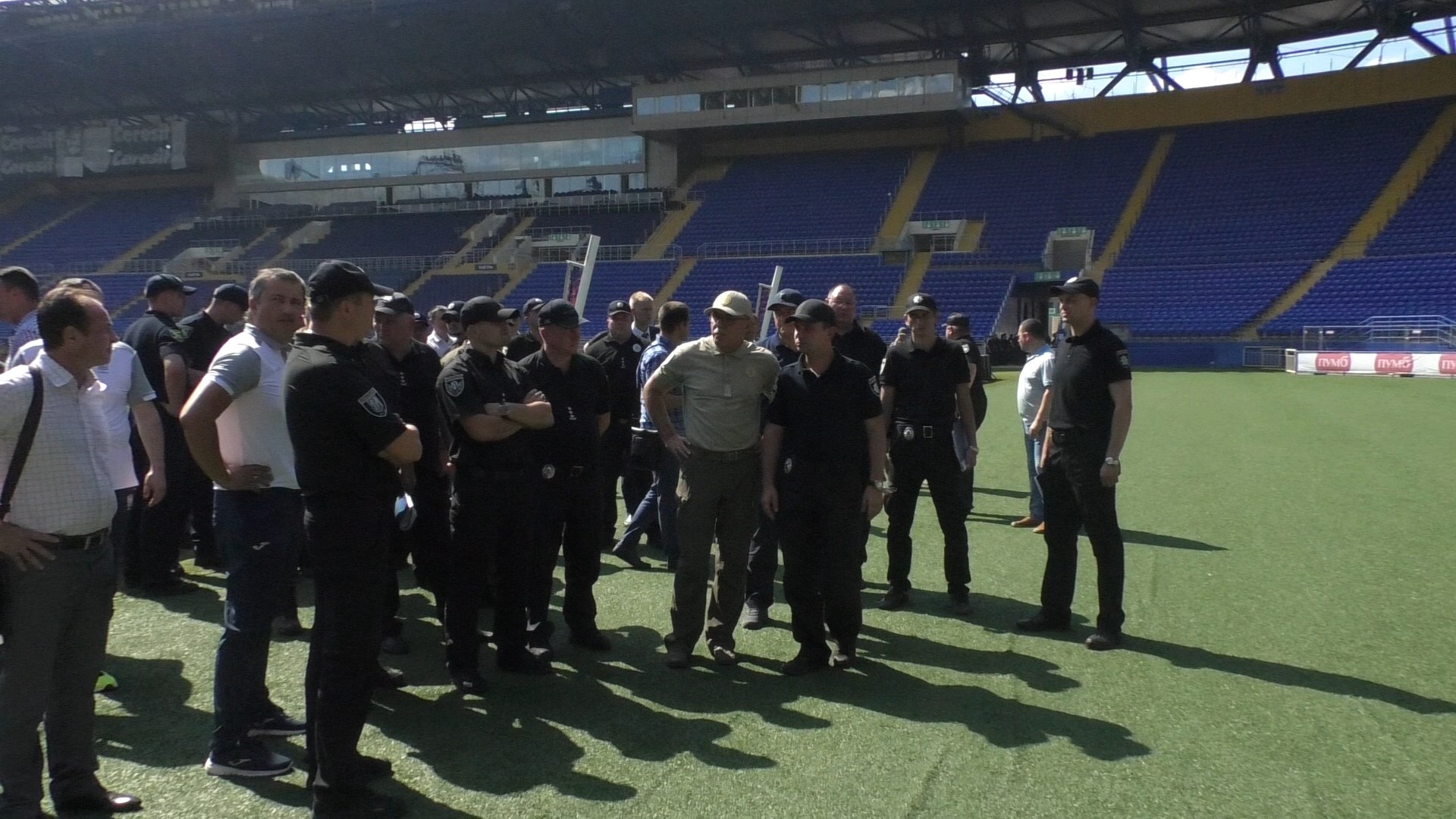 Представники університету взяли участь у навчаннях із забезпечення публічної безпеки під час проведення футбольного матчу