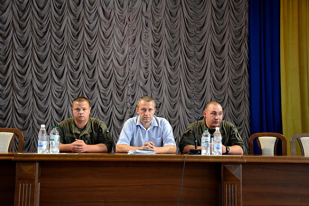 Бійці АТО зустрілися з першокурсниками університету