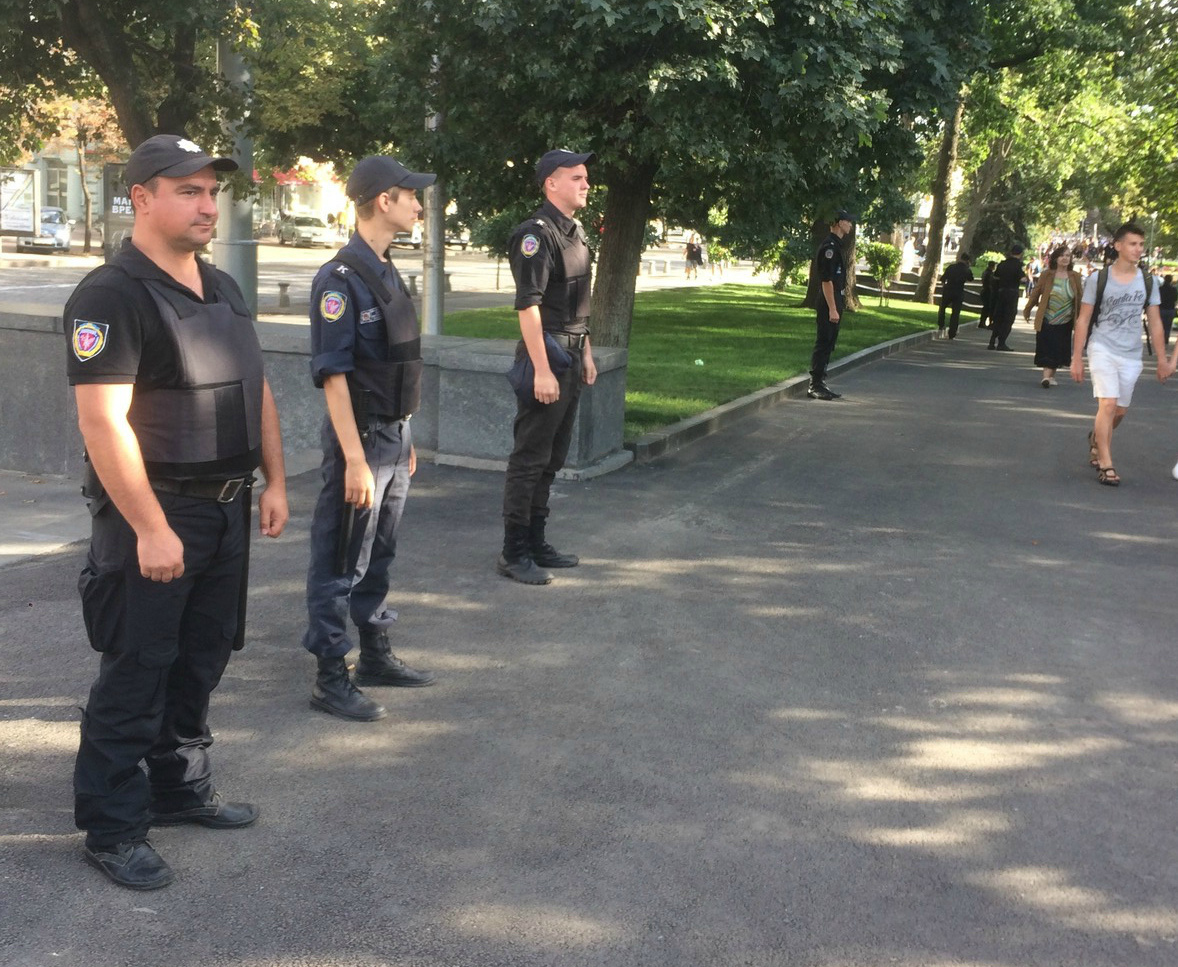 Особовий склад університету забезпечує публічну безпеку і порядок у місті