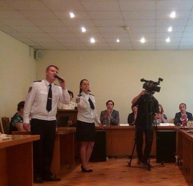 Учасники художньої самодіяльності університету привітали учасників АТО Слобідського району