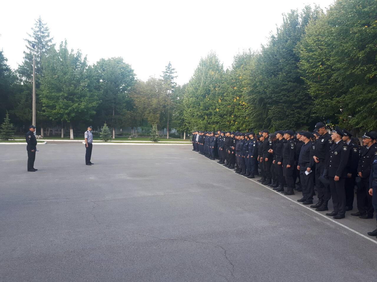 Представники ХНУВС забезпечують охорону публічної безпеки та порядку в місті Харкові