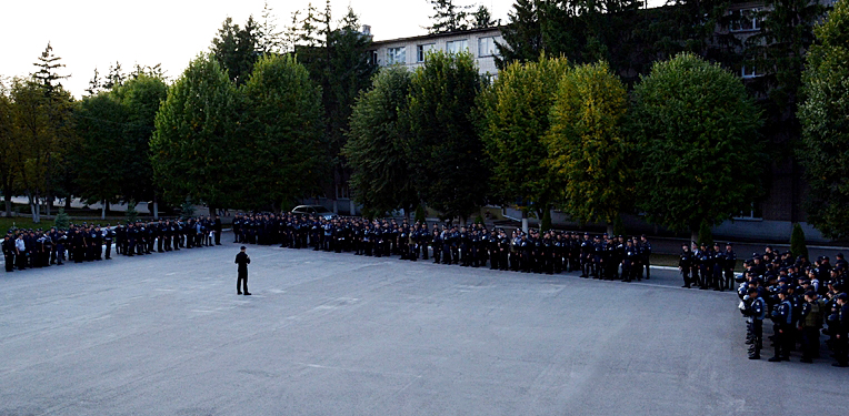 Особовий склад університету забезпечує публічний порядок та безпеку під час футбольного матчу Ліги Чемпіонів