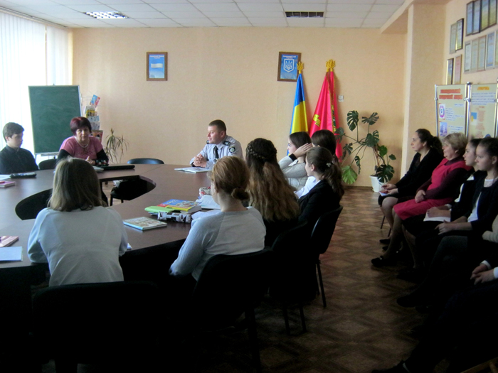 Профорієнтаційна робота з учнями Безлюдівського юридичного ліцею