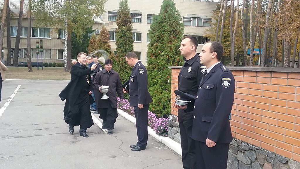 Урочистості з нагоди Дня захисника України відбулися у Сумському центрі первинної професійної підготовки «Академія поліції»