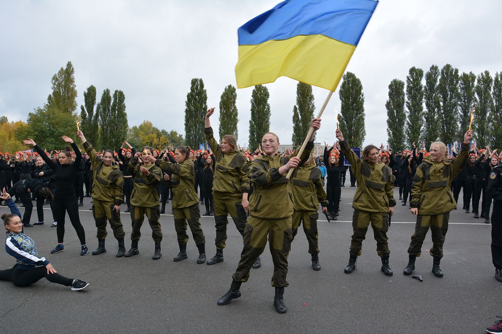 Україна понад усе (виступ факультету №1)