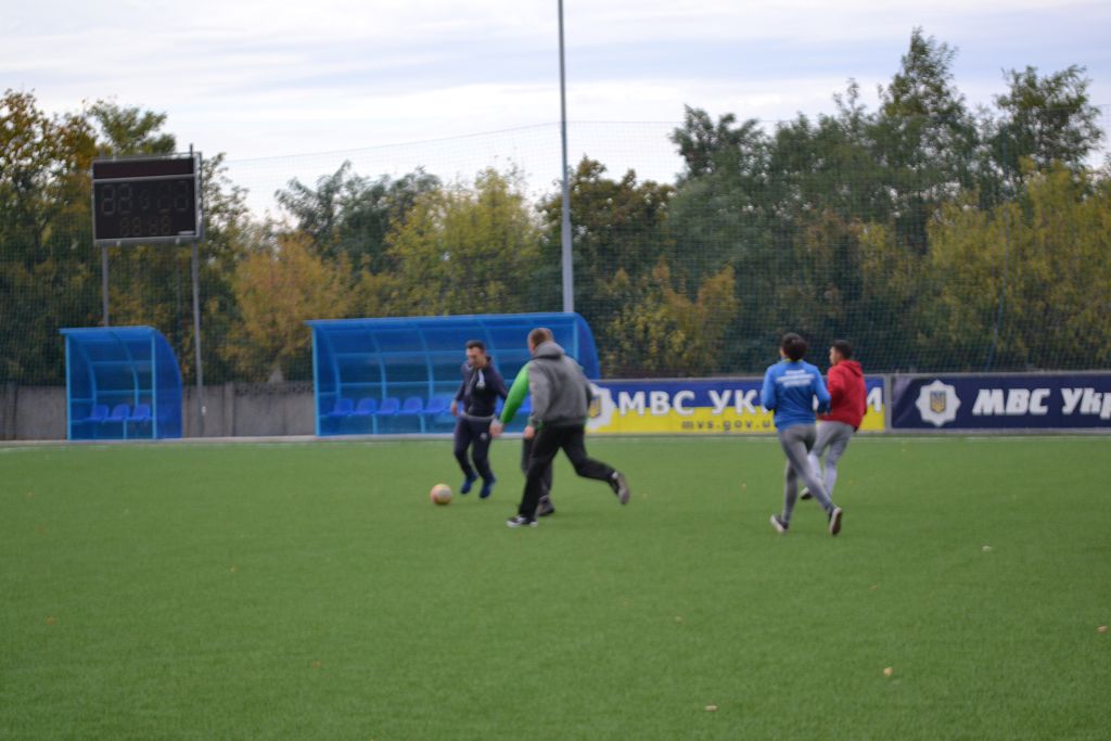 Футбольна зустріч між командами однокурсників факультету № 2