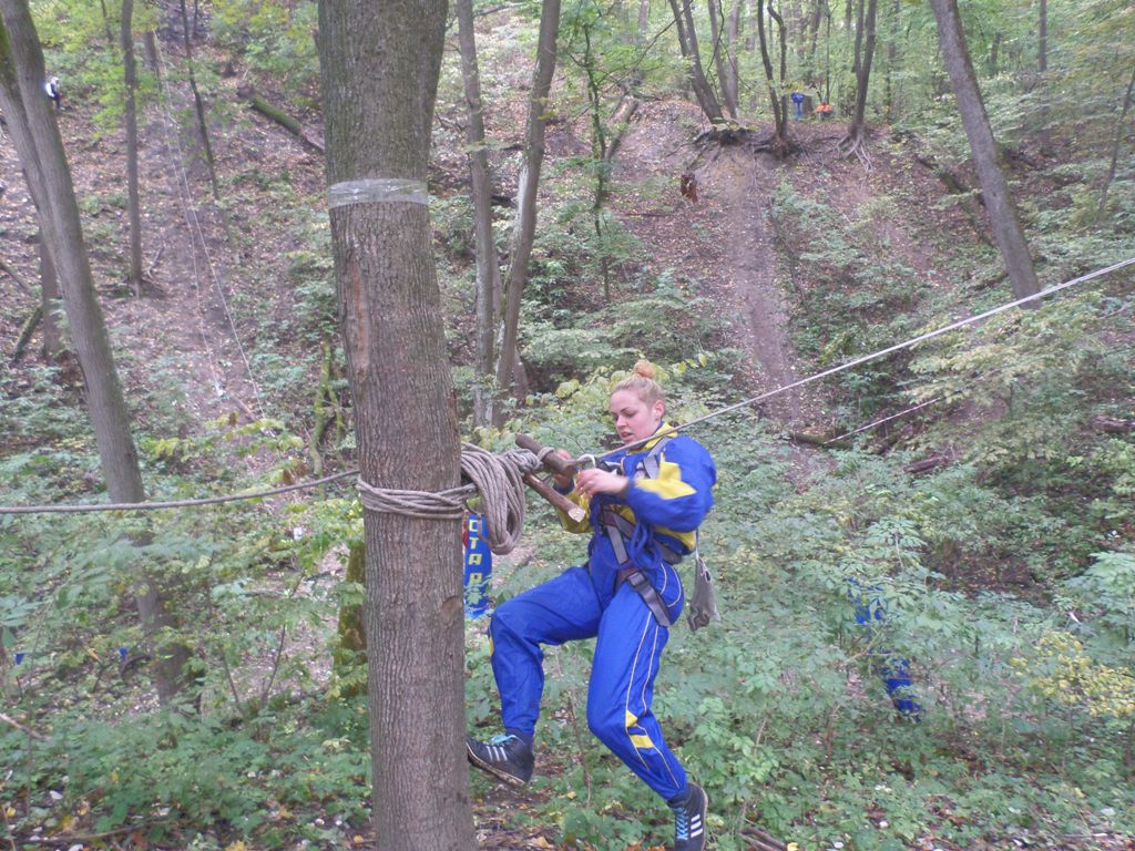 Студентка Сумської філії ХНУВС посіла 2 місце у змаганнях зі спортивного туризму