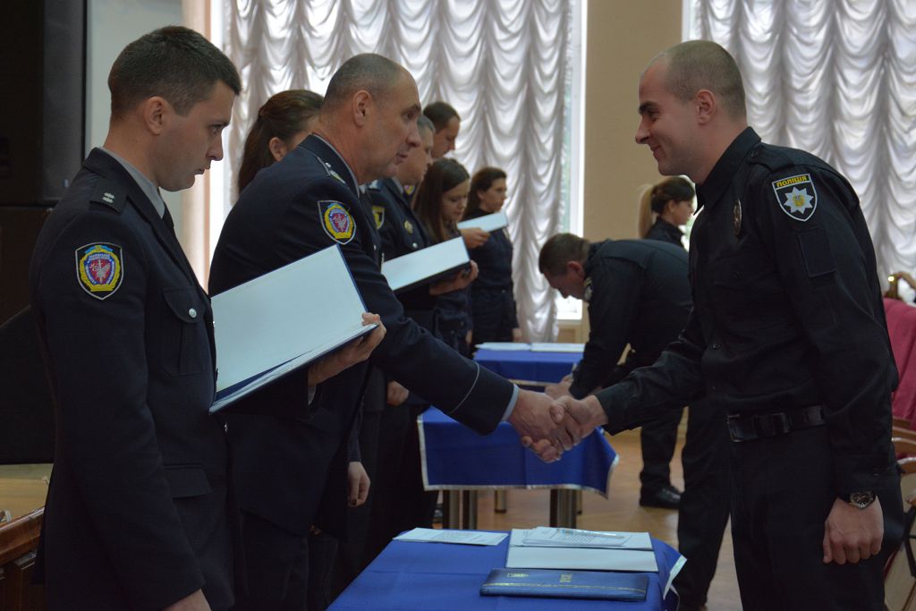 Слухачі курсів первинної професійної підготовки склали Присягу працівника поліції
