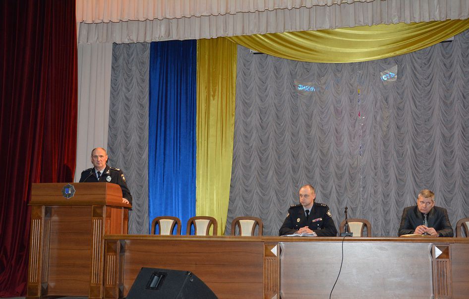 Зустріч ректора зі слухачами курсів первинної професійної підготовки поліцейських