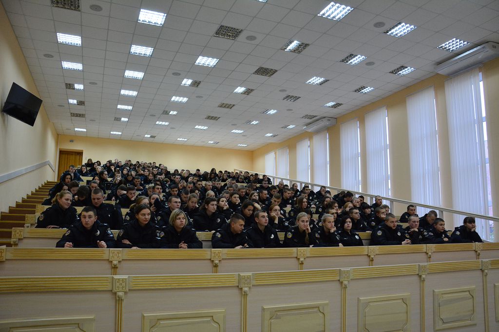 В університеті проведено відеолекторій для курсантів 