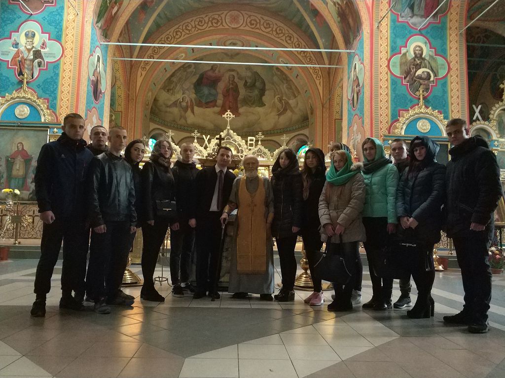 Курсанти університету відвідали пам’ятник церковної архітектури – Свято-Іоанно-Усікновенський Храм м. Харкова