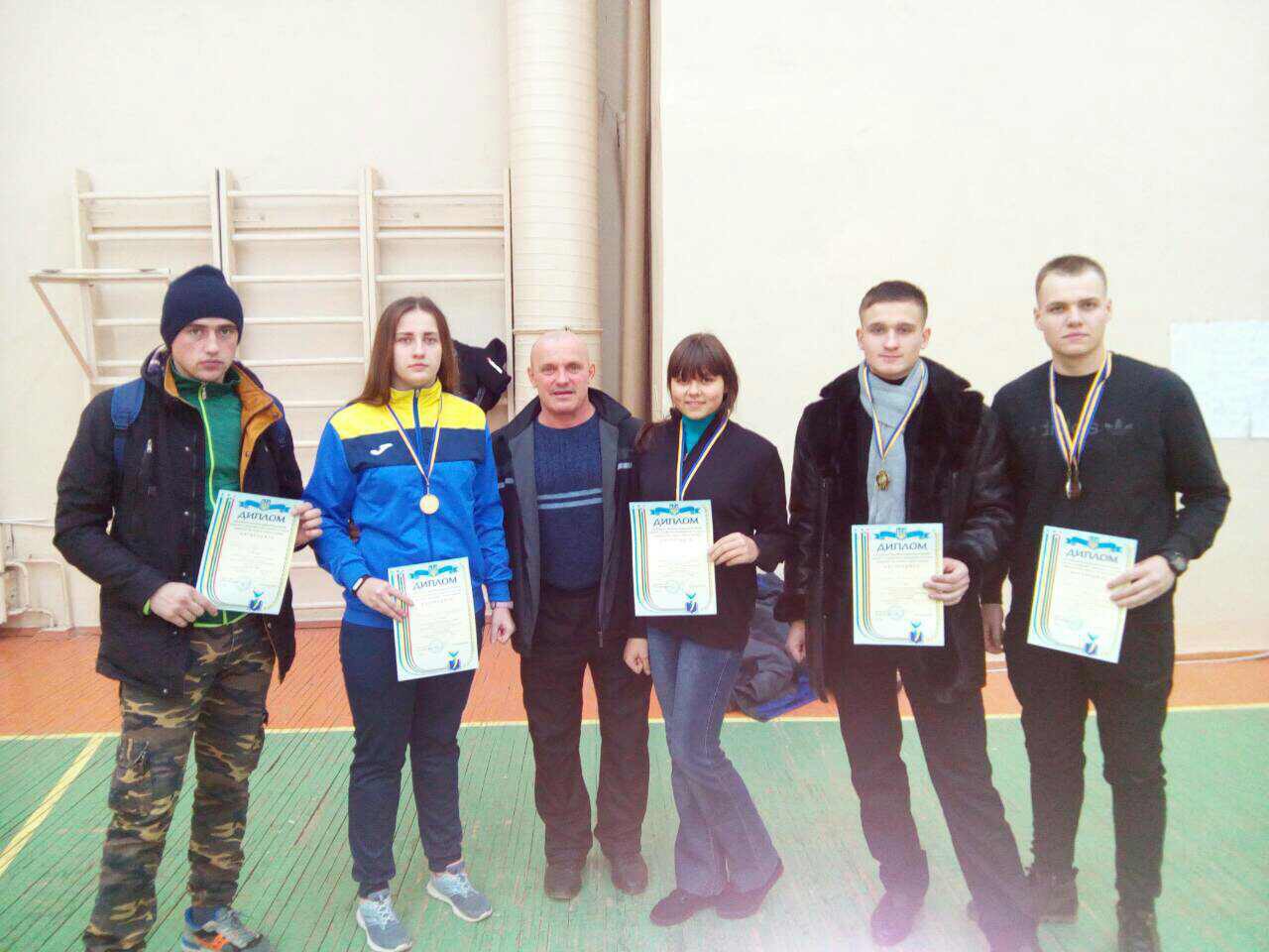 Команда ХНУВС посіла призові місця на обласних змаганнях з гирьового спорту	