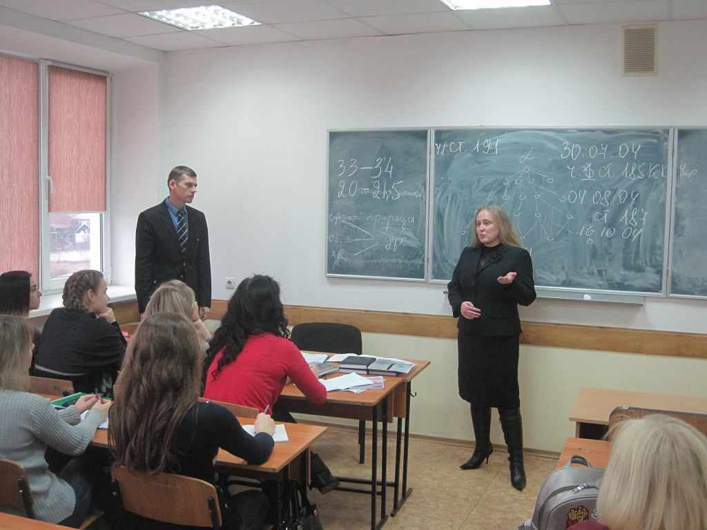 Бінарне заняття для студентів з цивільного та сімейного права