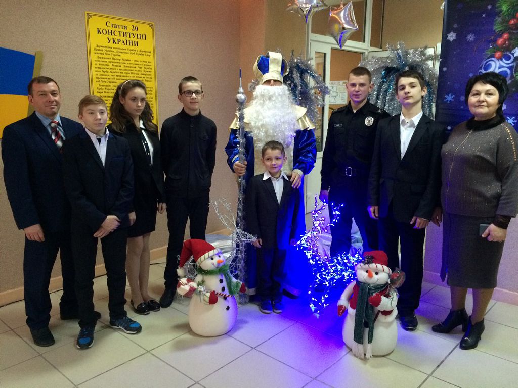 Святий Миколай завітав до школи-інтернату 