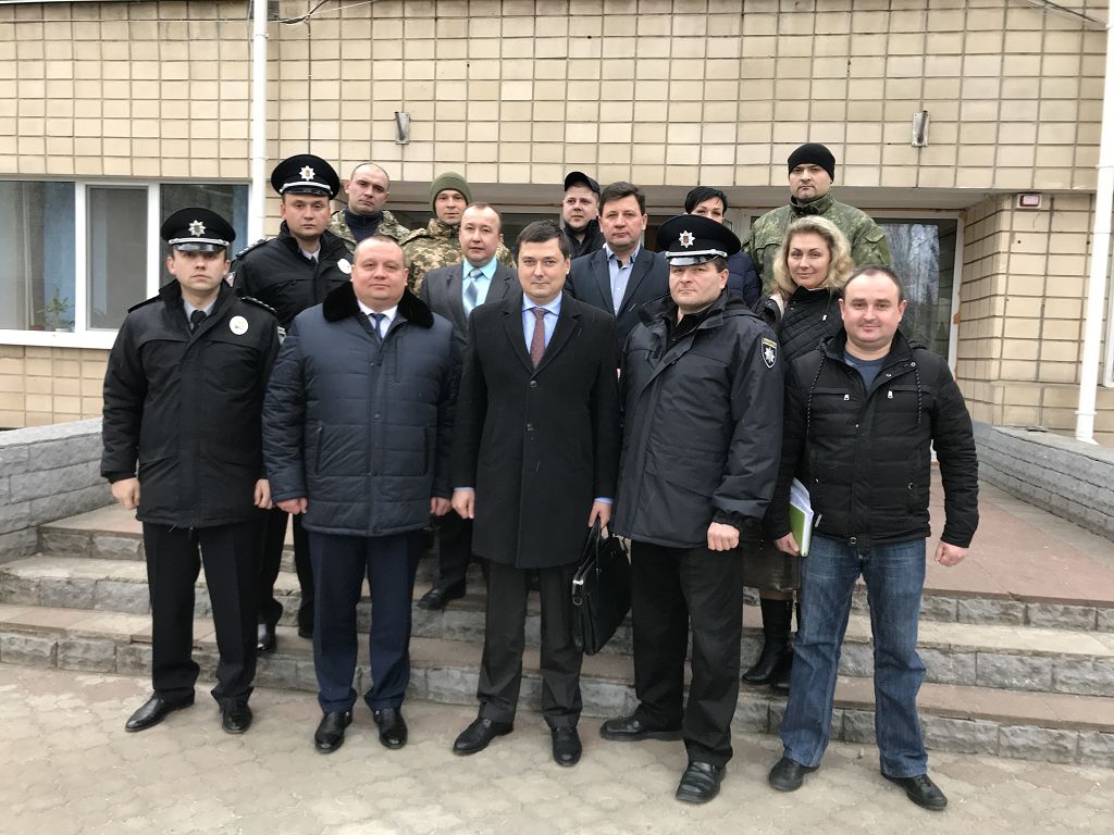 Проректор університету Михайло Бурдін відвідав Академію поліції у м. Суми та Сумську філію