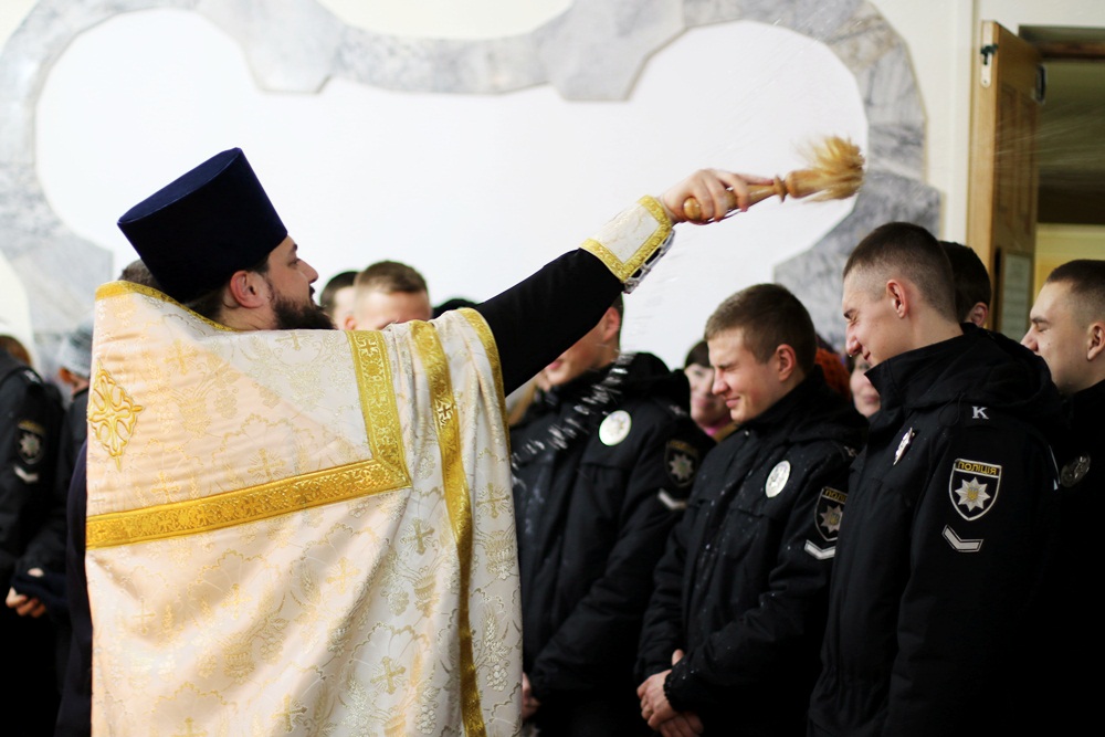 Велике освячення води в університетському Храмі