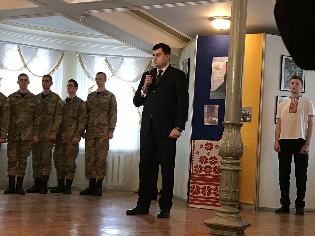 100-річчя бою під Крутами  відзначили в Сумському центрі первинної професійної підготовки  «Академія поліції» (м. Суми) ХНУВС