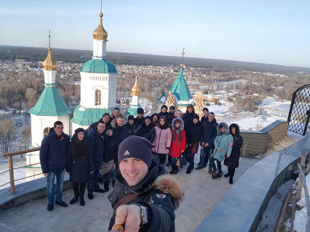 Курсанти університету відвідали Свято-Успенську Святогірську Лавру