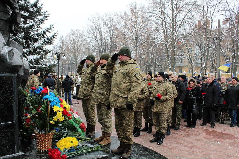Слухачі Академії поліції взяли участь у мітингу-реквіємі, присвяченому 29 річниці виведення військ з Афганістану