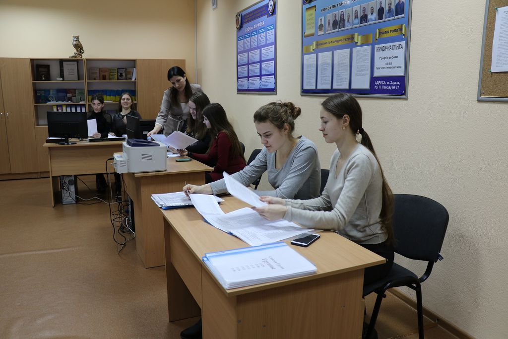 Юридична клініка університету надає правову допомогу громадянам