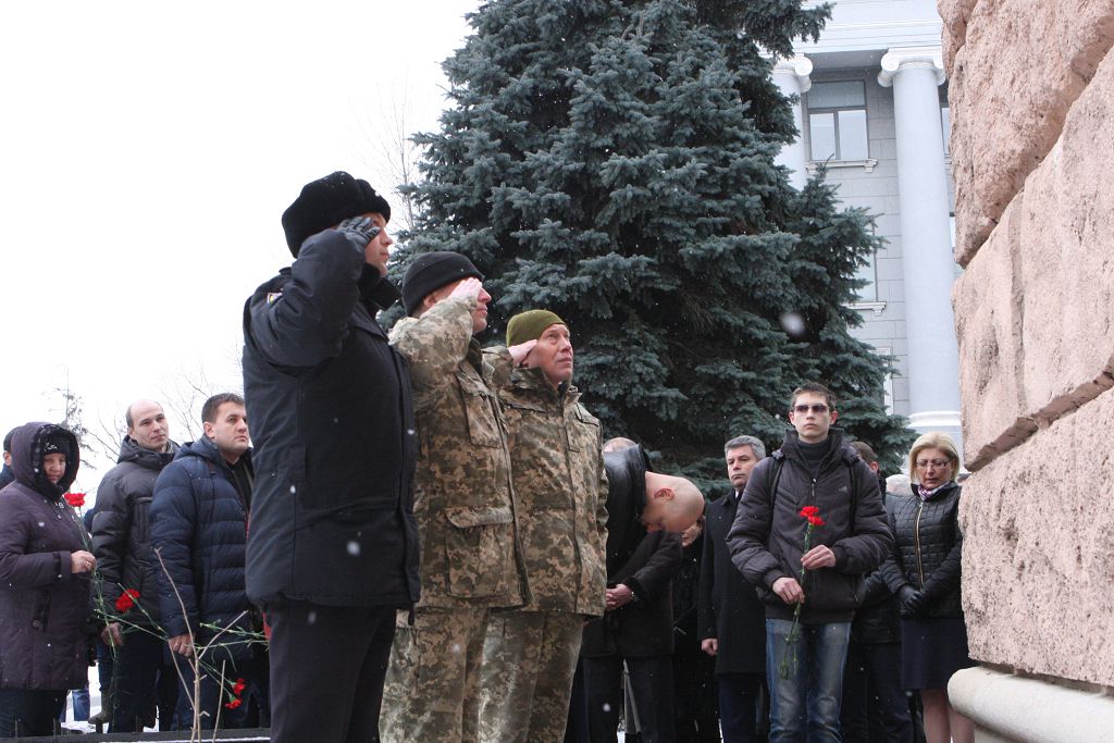 Вшановуємо пам'ять Героїв Небесної Сотні