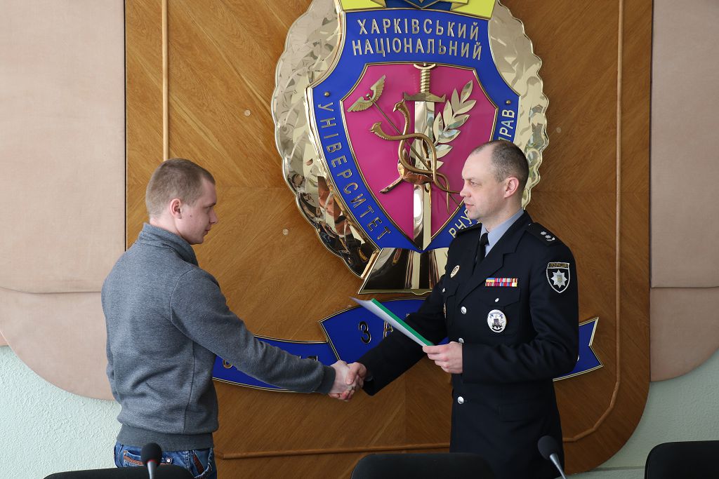 Випуск працівників Управління патрульної поліції у м. Полтава