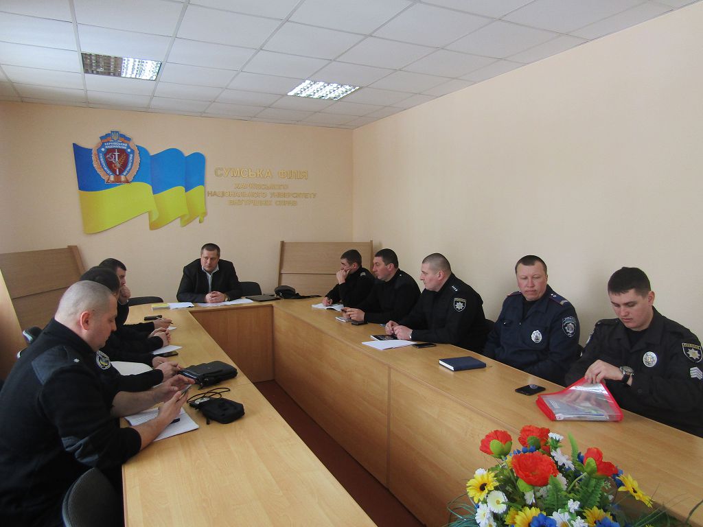 Для слухачів Сумської філії проведено заняття представником прокуратури Сумської області