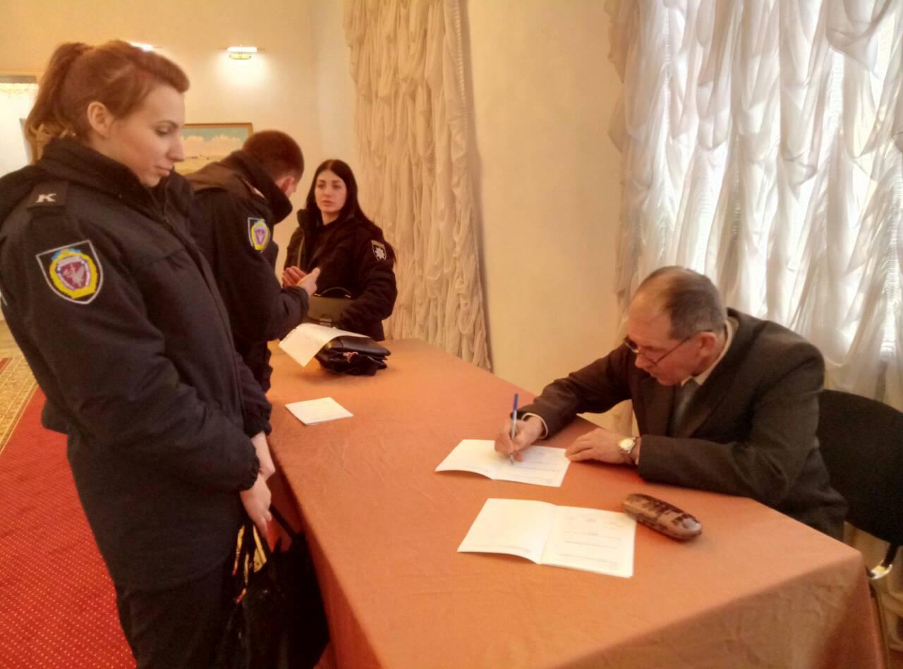 Зустріч з курсантами університету, що проходять стажування