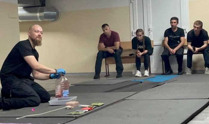 Підготовка слухачів ІПО ХНУВС із тактичної медицини