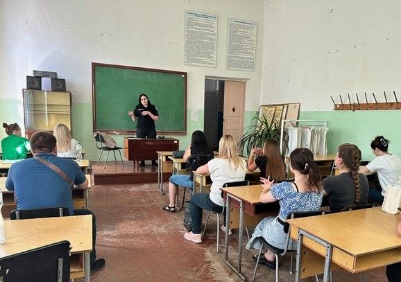 Бінарне заняття для майбутніх офіцерів підрозділів «Служба освітньої безпеки»