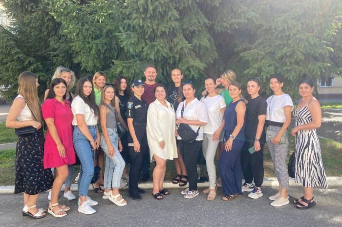 Зустріч зі слухачами курсів СОБ