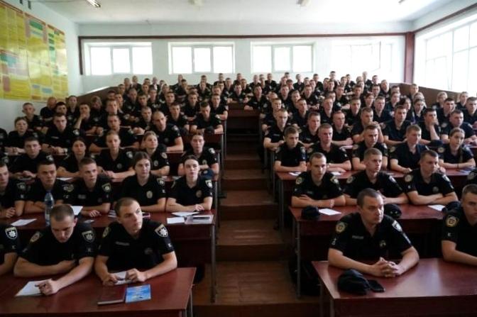 Перед ознайомчою практикою для курсантів проведено інструктаж